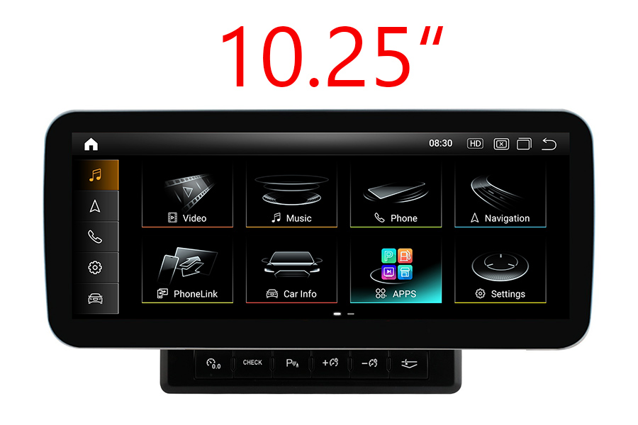 Audi A6(C6) 2004-2011 Radio Upgrade with 10 inch screen 